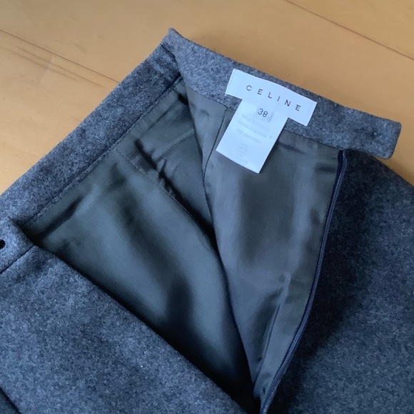 NWOT Celine Wool & Cashmere Pencil Skirt - Picture 6 of 7